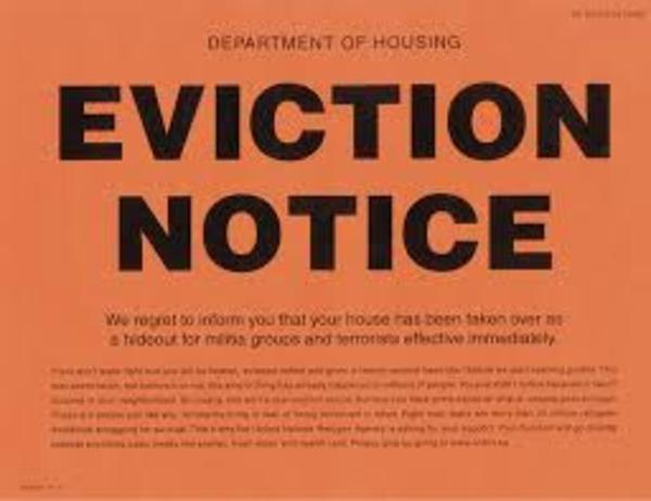 eviction notice letter
